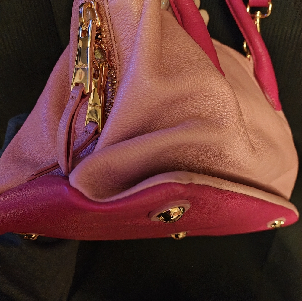 Miu Miu Beau Pink Leather Bag - Picture 7 of 16